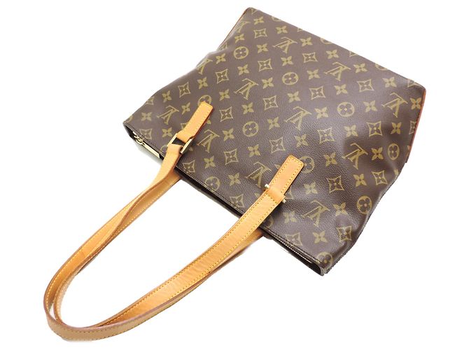 Borsa Tote Cabas Piano Louis Vuitton da donna Marrone - vista 4