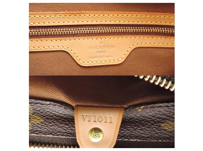Borsa Tote Cabas Piano Louis Vuitton da donna Marrone - vista 7