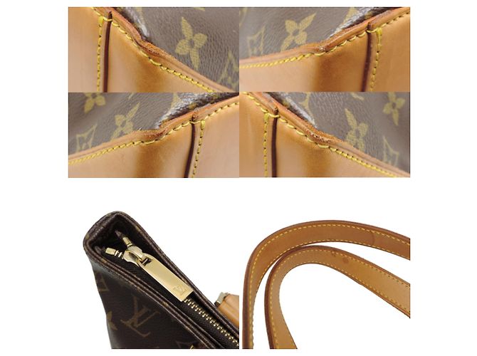 Borsa Tote Cabas Piano Louis Vuitton da donna Marrone - vista 8