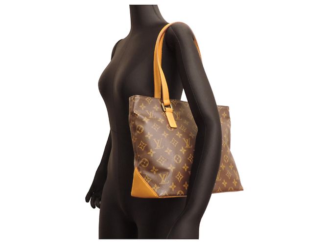 Borsa Tote Cabas Piano Louis Vuitton da donna Marrone - vista 9