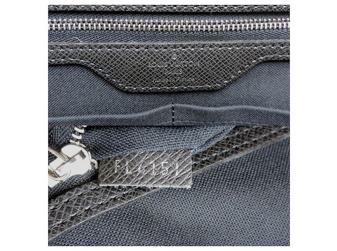 Borsa Business Alexander da donna Louis Vuitton Nero Grigio - vista 7