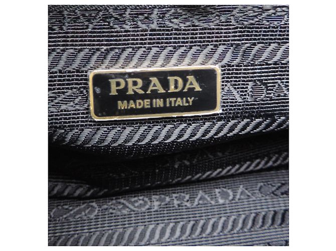 Mini borsa in pelle Bonnie di Prada Nero - vista 7