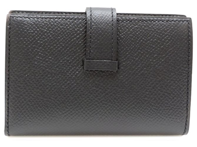 Tarjetero Hermès Bearn Mini Negro - vista 2