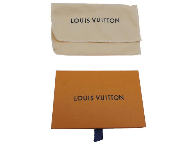 Portefeuille Adventure Keychain Louis Vuitton MP2129 Argento Arancione - vista 9