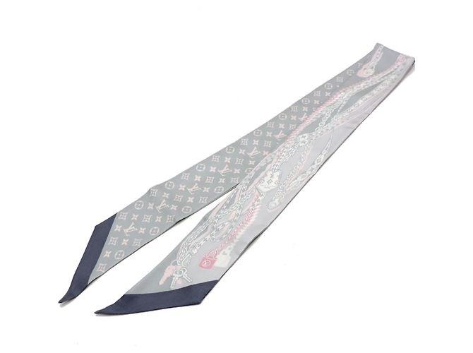 Louis Vuitton Bandeau BB Seidentuch Braun Pink - Ansicht 2