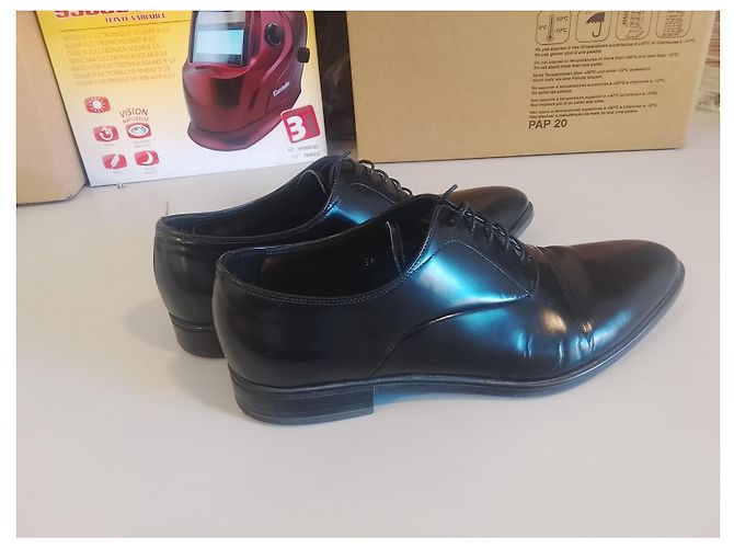 Scarpe eleganti Prada in pelle nera Nero - vista 3