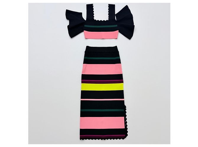 Autre Marque Set con top in maglia a righe e gonna Apiece Apart - vista 4