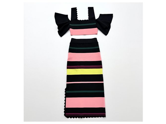 Autre Marque Set con top in maglia a righe e gonna Apiece Apart - vista 5