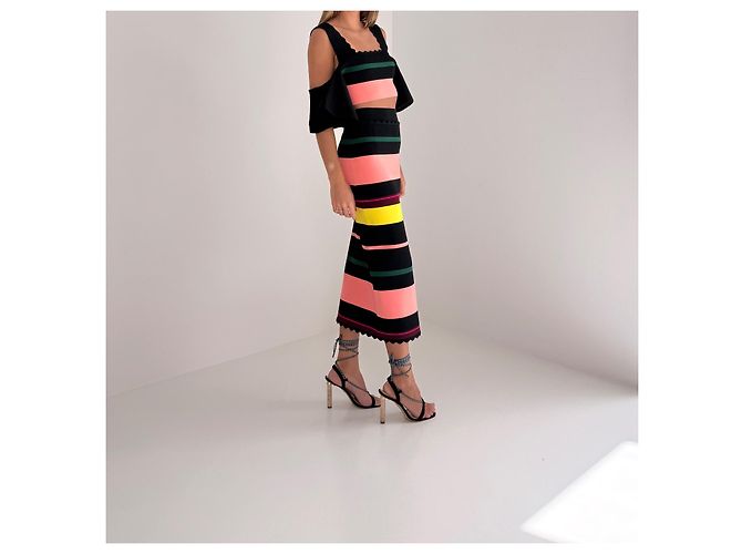 Autre Marque Set con top in maglia a righe e gonna Apiece Apart - vista 6