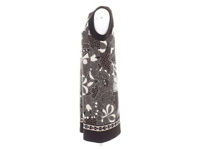 Autre Marque LEONARD FASHION Woll-Einzelstück Braun Dunkelbraun - Ansicht 2