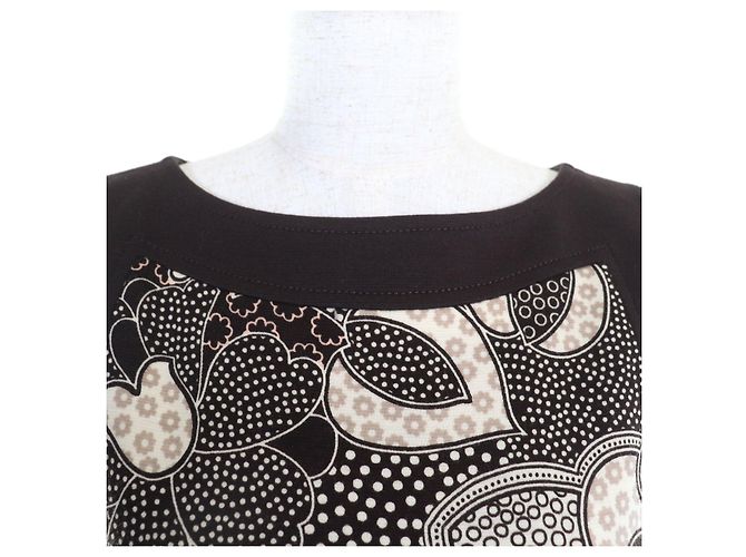 Autre Marque LEONARD FASHION Woll-Einzelstück Braun Dunkelbraun - Ansicht 4
