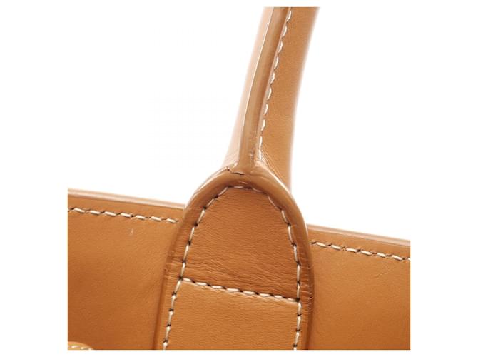 Cabas Céline Borsa Tote Verticale Celine Small Marrone Bianco - vista 5