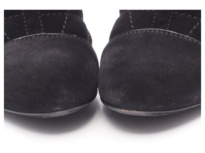 Botas Louis Vuitton Monogram Castaño Negro - vista 8