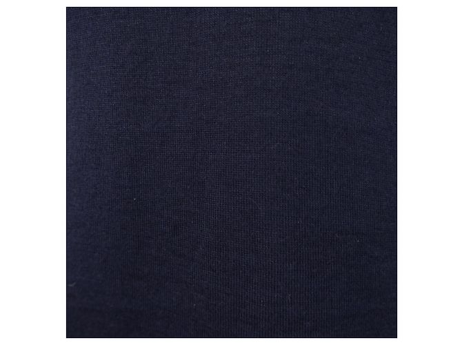 Maglia in cashmere e seta Hermès Blu Blu navy - vista 7