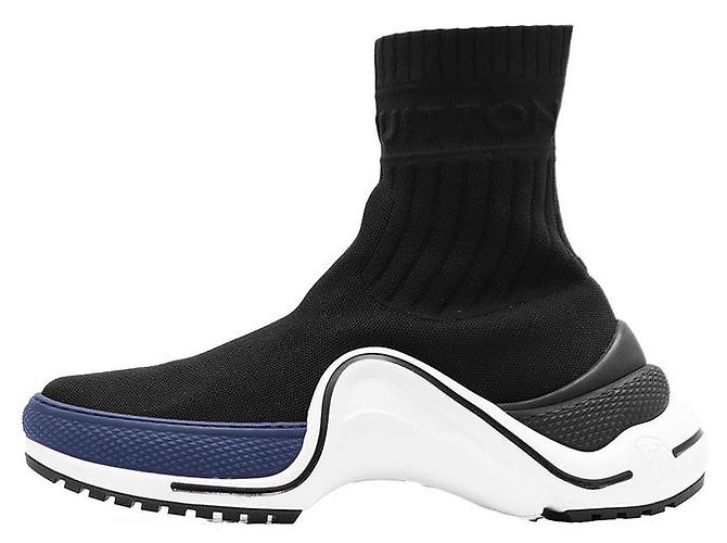 Louis Vuitton Archlight Sneaker aus technischem Gewebe Schwarz Blau - Ansicht 3