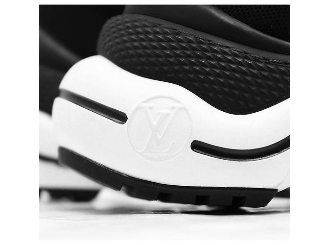 Louis Vuitton Archlight Sneaker aus technischem Gewebe Schwarz Blau - Ansicht 4