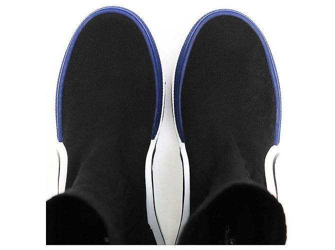 Louis Vuitton Archlight Sneaker aus technischem Gewebe Schwarz Blau - Ansicht 7