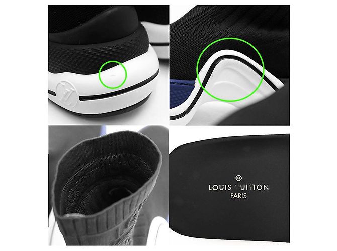 Louis Vuitton Archlight Sneaker aus technischem Gewebe Schwarz Blau - Ansicht 9