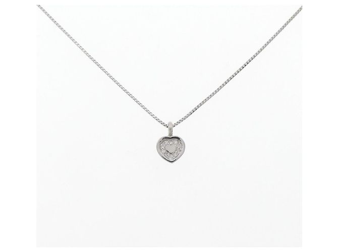 Autre Marque Collana in platino e diamanti Argento - vista 2