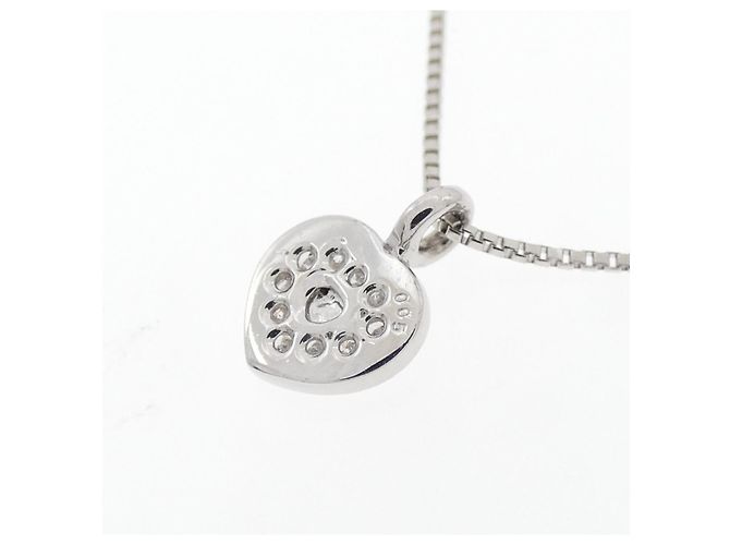 Autre Marque Collana in platino e diamanti Argento - vista 5
