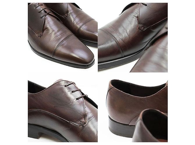 Autre Marque Scarpe Derby in pelle Lobb's Marrone - vista 3