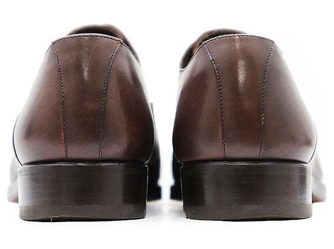Autre Marque Scarpe Derby in pelle Lobb's Marrone - vista 5