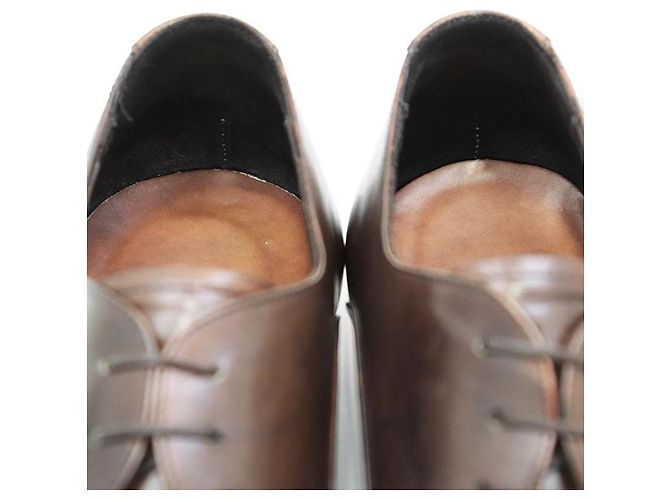 Autre Marque Scarpe Derby in pelle Lobb's Marrone - vista 6