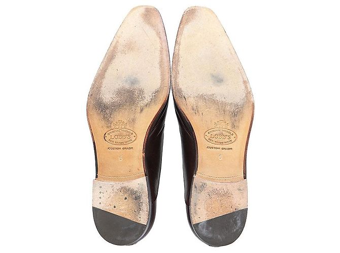 Autre Marque Scarpe Derby in pelle Lobb's Marrone - vista 8