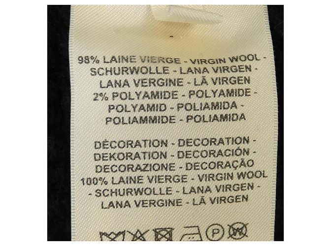 Hermès 3H2642D934 Wollstrickware Schwarz - view 3