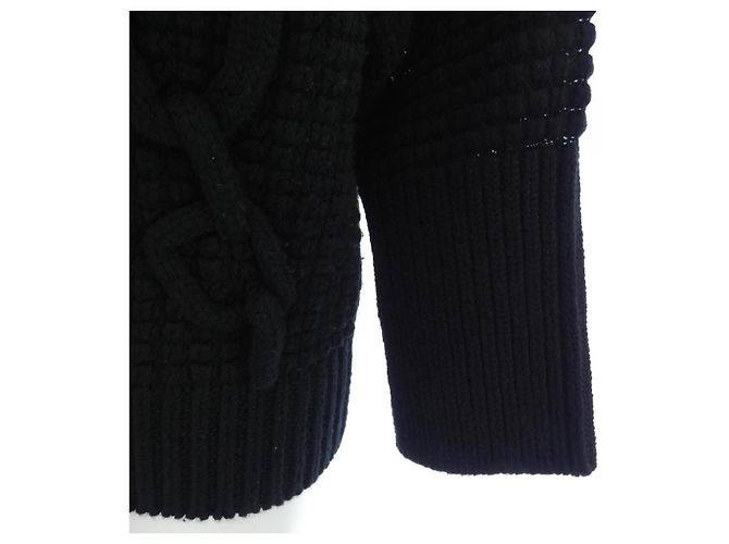 Hermès 3H2642D934 Wollstrickware Schwarz - view 6