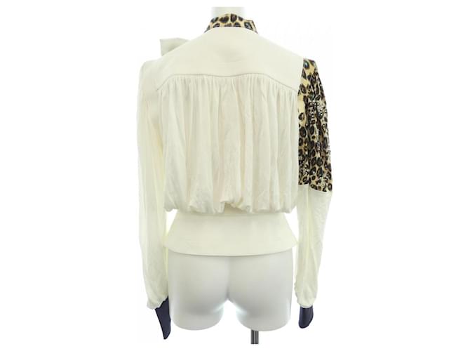 Top Louis Vuitton Blanco Beige - vista 2