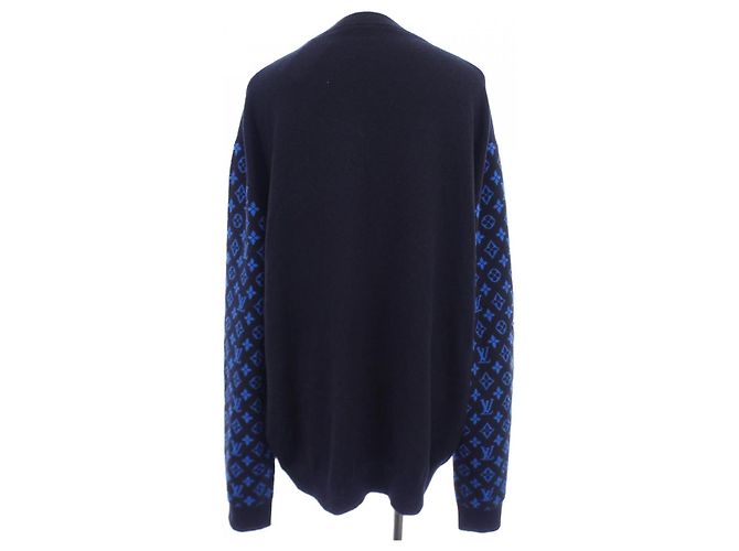 Louis Vuitton Strickware aus Kaschmir-Mischung Schwarz Blau - Ansicht 2