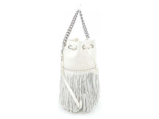 Autre Marque Borsa FRINGE CARNIVAL J&M DAVIDSON Beige - vista 2