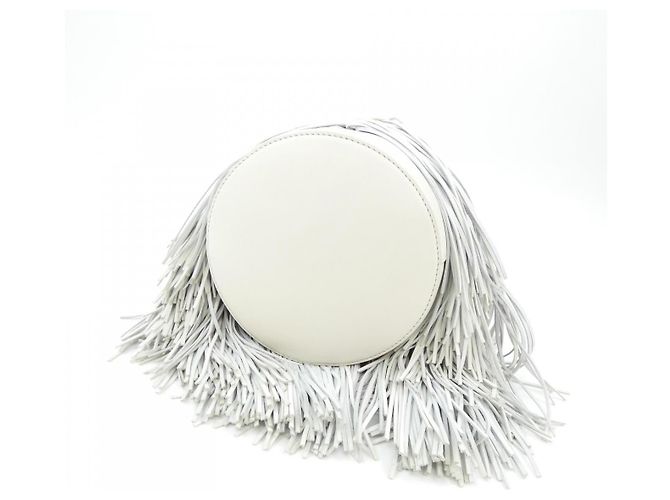 Autre Marque Borsa FRINGE CARNIVAL J&M DAVIDSON Beige - vista 4