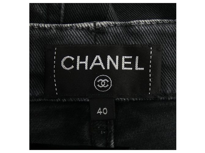 Timeless Jeans Chanel Nero - vista 5