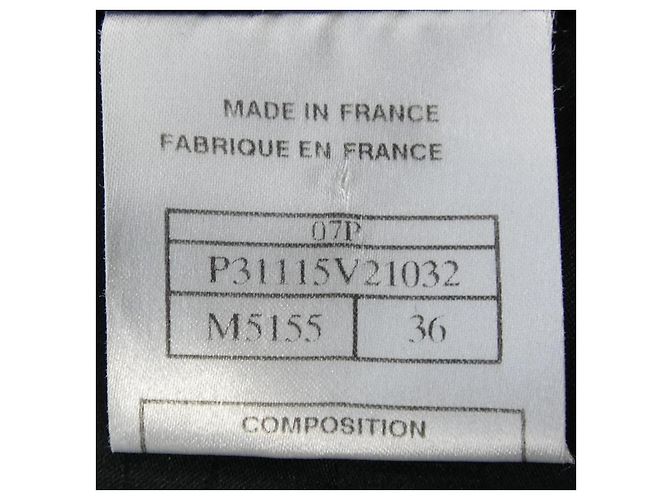 Timeless Chaqueta Chanel sin cuello Negro - vista 4