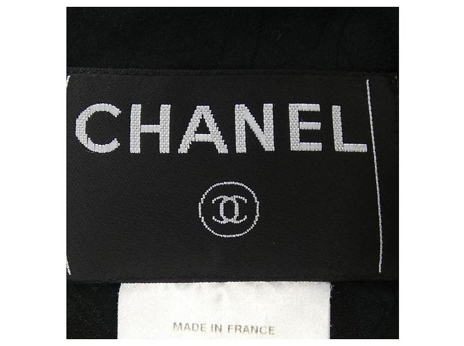 Timeless Chaqueta Chanel sin cuello Negro - vista 5