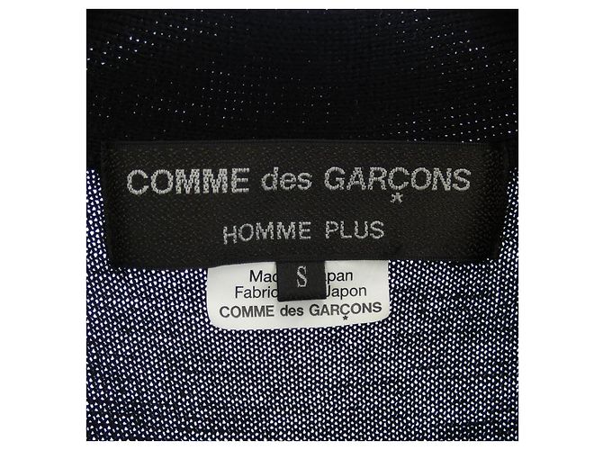 Comme Des Garcons Cárdigan largo Comme des Garçons Homme Plus Negro Verde - vista 4