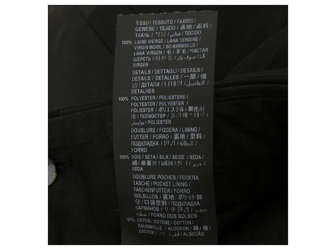 Yves Saint Laurent Pantalones Saint Laurent Negro - vista 3