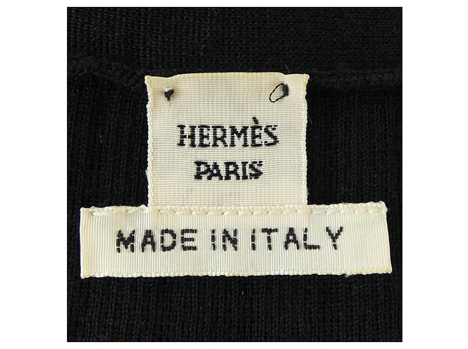 Long Vest Hermès Long Vest Schwarz - Ansicht 4