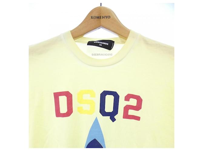 T-shirt DSQUARED2 Giallo - vista 5