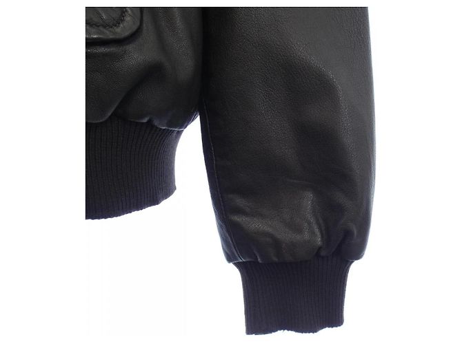 Autre Marque Chaqueta de cuero D'AMICO Castaño - vista 6