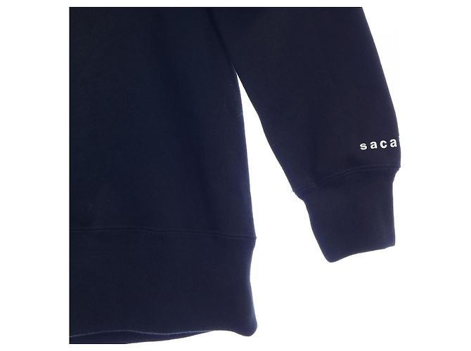 Sacai Hoodie Schwarz - Ansicht 6