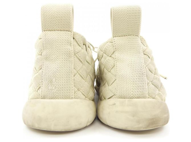 Bottega Veneta Leder-Sneaker Beige - Ansicht 5