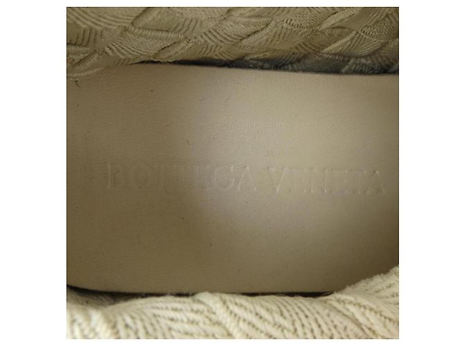 Bottega Veneta Leder-Sneaker Beige - Ansicht 6