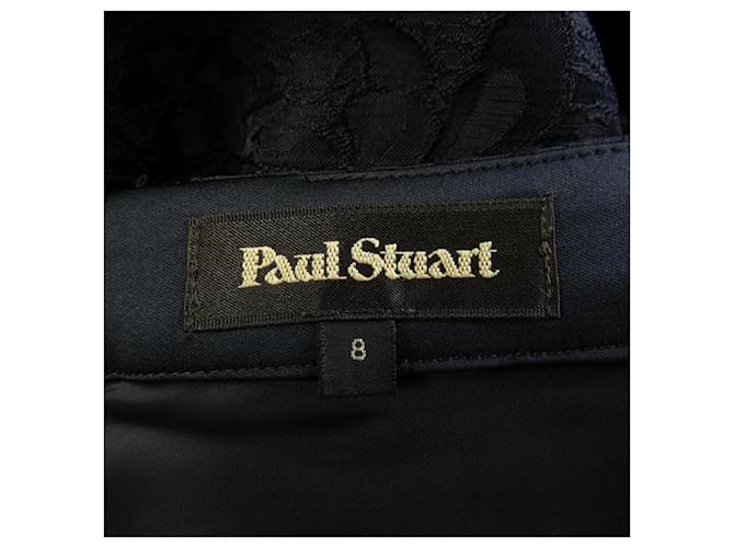 Autre Marque Falda Paul Stuart Azul Azul marino - vista 4