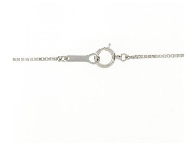 Autre Marque Collana con Diamanti Pt900/Pt850 Argento - vista 5