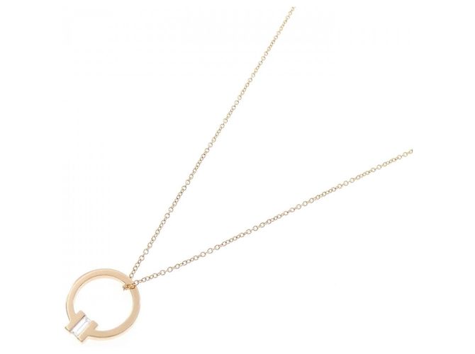 Tiffany & Co Collar Tiffany T Square en oro 750 Dorado - vista 2