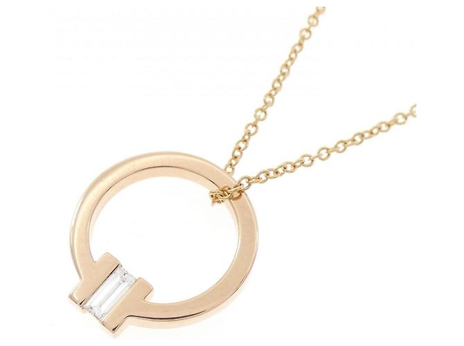 Tiffany & Co Collar Tiffany T Square en oro 750 Dorado - vista 3