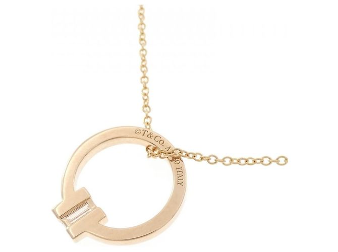 Tiffany & Co Collar Tiffany T Square en oro 750 Dorado - vista 4